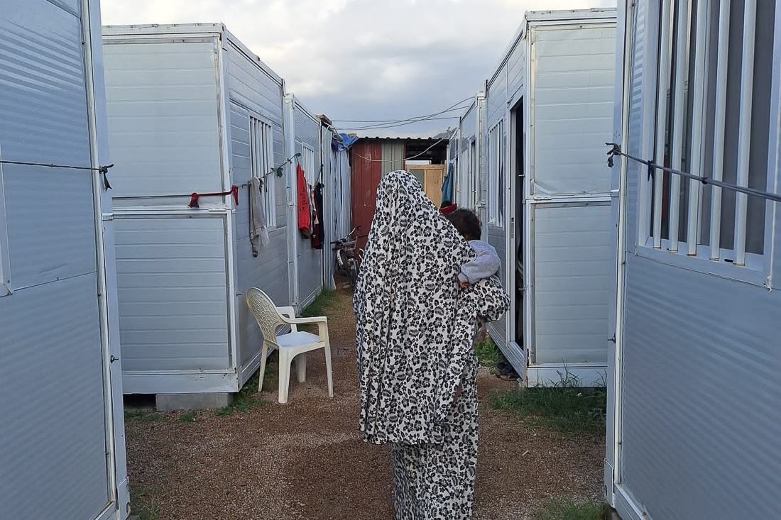 Containers converted to apartments offered refugees a low-cost housing option. Compassion Funds Turkey 2